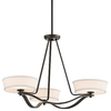 42443OZ Mid. Chandeliers-Drum Shades - 344408 - Capital Lighting, Inc.