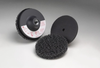 3M Scotch-Brite 914CS Non-Woven Sanding Disc Set - Very Coarse Grade(s) Included - 4 in Diameter Included - 18428 -- 048011-18428 - Image