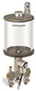 Levelux Clear View Multiple Feed Electro Lubricator, 1 qt Pyrex Reservoir, 2 Feeds, 1/8