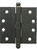 Builders Grade Hinge, Oil Rubbed Bronze, Ball.. - 805402 - HardwareSource, Inc.