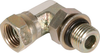 #6 ORBM x 1/4" NPTF Swivel 90° Elbow -- 8416091 - Image