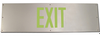 BradyGlo™ High Performance Photoluminescent EXIT Kick Plate Sign - 113063B - Brady Corporation