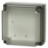 Enclosure, Smoked Transparent Cover - MNX UL PC 125/50 LT - Fibox Enclosures