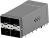 Connector, Zsfp+, Rcpt, 20Pos, Press Fit Rohs Compliant Te Connectivity - 54AH4446 - Newark, An Avnet Company