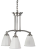 FAP313SNSCT Mid. Chandeliers-Glass Down - 453535 - Capital Lighting, Inc.