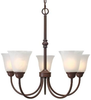 1264-5 RBZ Mid. Chandeliers-Glass Up - 376728 - Capital Lighting, Inc.