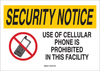 Brady B-401 High Impact Polystyrene Rectangle White Electronics Sign - 14 in Width x 10 in Height - 95498 - 754476-95498 - R. S. Hughes Company, Inc.