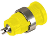 Conn, Banana, Jack, 25A, Solder, Yel; Gender Cal Test Electronics - 52AC2747 - Newark, An Avnet Company