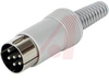 DIN Plug; Plug; 6; Male; Plastic - 70214334 - Allied Electronics, Inc.