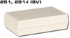 S-Series Two Piece Electronic Enclosure - 251-I - Serpac Electronic Enclosures