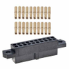 7+7 Pos. Female DIL 24-28 AWG Cable Conn. Kit, No Jackscrews - M80-4711405 - Harwin Plc
