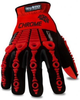 Hexarmor Chrome Series 4028 Red 7 Superfabric/Synthetic Leather Mechanic's Gloves - PVC Palm & Fingers Coating - 4028 SZ 7 - 4028 SZ 7 - R. S. Hughes Company, Inc.