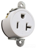 Duplex/Single Receptacle -- 5358-W - Image