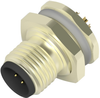 Sensor Conn, 8Pos, Plug, M12, Panel Rohs Compliant Te Connectivity - 54AH1645 - Newark, An Avnet Company