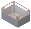Enclosure, Multipurpose, Pc, Grey/clear; Enclosure Type Serpac - 62AJ7943 - Newark, An Avnet Company