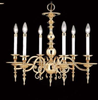 7446PB Mid. Chandeliers-Candle - 774494 - Capital Lighting, Inc.