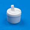 Coarse-Ribbed Flip-Top Cap - 60159 - U.S. Plastic Corporation