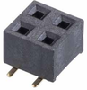 2+2 Pos. Female DIL Vertical SMT Conn. - M20-7810245 - Harwin Plc