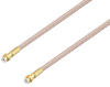 Snap-On MMBX Plug to Snap-On MMBX Plug Cable 18 Inch Length Using RG316 Coax - PE3C4014-18 - Pasternack