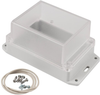 Small Enclosure, Pc, White/clear; Enclosure Type Hammond - 29AH0227 - Newark, An Avnet Company
