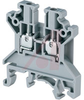 Terminal Block;Feed-Through;DIN Rail;35mm; 43 mm L x 45 mm H;5 mm; White - 70077721 - Allied Electronics, Inc.