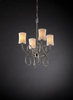 POR-8910-60-PLET-NCKL Mid. Chandeliers-Glass Up - 494750 - Capital Lighting, Inc.