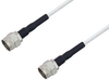75 Ohm N Male to 75 Ohm N Male Low Frequency Cable 48 Inch Length Using 75 Ohm PE-SF200LL75 Coax, RoHS - PE3TC1200-48 - Pasternack