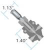 High Pressure Graduated with Stainless Steel Needle -- P-470