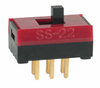 Ultra-Miniature Slides - SS22SBP4 - NKK Switches