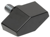 Knob, Bar, Threaded, 28.45Mm; Shaft Type Davies Molding -- 12AC6990
