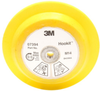 3M Hookit 07394 Medium Yellow Disc Pad - 7 in DIA - 1 in Thick - Hook & Loop Thread Attachment - 051131-07394 - R. S. Hughes Company, Inc.