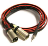 HAVE iPod Stereo Audio Cable Mini TRS - 2XLR 20Ft. - 205008-020BLA - HAVE, Inc.