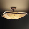 FAL-9781-25-DBRZ Semi-Flush Mts.-Bowl Style - 671866 - Capital Lighting, Inc.