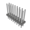 Headers, Male Pins - 612-MTMM-108-09-T-D-350-ND - DigiKey