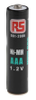 AAA Rechargeable Batteries - 9012986 - RS Components, Ltd.