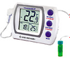 Digi-Sense Calibrated Jumbo Refrigerator/Freezer Thermometer, 5 mL bottle probe -- GO-94460-73