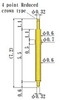 Double Ended Probe Pin - 8YF70L72-AUTP - JC Cherry, Inc.