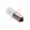 Lamp, Incandescent, T-3 1/4 MiniBayonet, 6.3 V, 0.15 A, 0.52 MSCP, 3000 hrs - 70152641 - Allied Electronics, Inc.