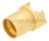 SMP Male (Plug) Full Detent PCB Connector End Launch, Solder, Passivated Stainless Steel Body, Length 0.307 In - SC5192 - Fairview Microwave Inc.
