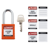 Lockouts, Padlocks - 2267-SDPL-ORG-38ST-KD6-ND - DigiKey