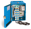 PurgeX Infrared Sensing Lubrication System with 10 Air-Operated PurgeX Pumps, Nema 12 Enclosure, 100-240VAC 50/60Hz - B3651-110 - Oil-Rite Corp.