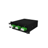 FX ACX Optimizer Cassette, SM, Front 3-Ports, MPO-12 (Male) Base 8 and Rear 2-Ports MPO-12 (Female) Base 12, Standard Polarity, Standard IL - ACX-FCSS034MMF - Belden Inc.