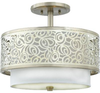 JS1715BN Semi-Flush Mts.-Drum Shade - 696499 - Capital Lighting, Inc.