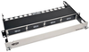 High Density Copper / Fiber Enclosure Panel, 1U, 4-Cassette Capacity -- N484-01U