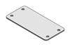 BPM Metal / Stainless Steel Blank Plates- For Screw Assembly / IP66 - 42025 - icotek Corp