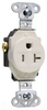 Duplex/Single Receptacle - TR5351-LACC8 - Legrand - Pass & Seymour