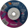 4-1/2 x 1/8 TIGER CERAMIC Type 27 Cut/Grind Combo Wheel CER30T 5/8-11 Nut -- 58316 - Image