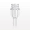 Large-Bore Female Connector, Clear - 98614 - Qosina Corp.