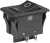 Rocker Switch, Dpdt, 16A, 250V, Black; Switch Operation Nkk Switches - 41Y7790 - Newark, An Avnet Company