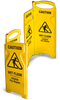 Folding Wet Floor Sign -- 8011 - Image